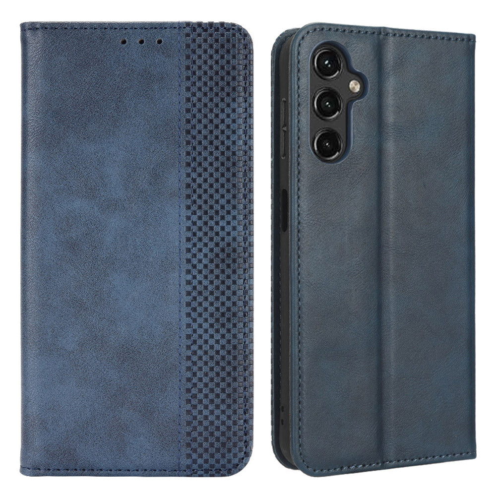 For Samsung Galaxy A24 4G / A24 5G PU Leather Smartphone Case Vintage Stand Wallet Anti-drop Phone Cover For Samsung Galaxy A24 4G / A24 5G PU Leather Smartphone Case Vintage Stand Wallet Anti-drop Phone Cover